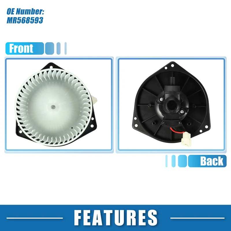 HVAC нагнетатель отопителя вентилятор двигателя сборка № MR568593 для Mitsubishi Lancer 02-07