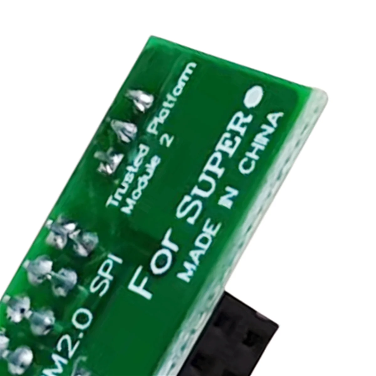 Для SuperMicro-AOM-TPM-9670V-S Вертикальный TPM 2.0 9-контактный