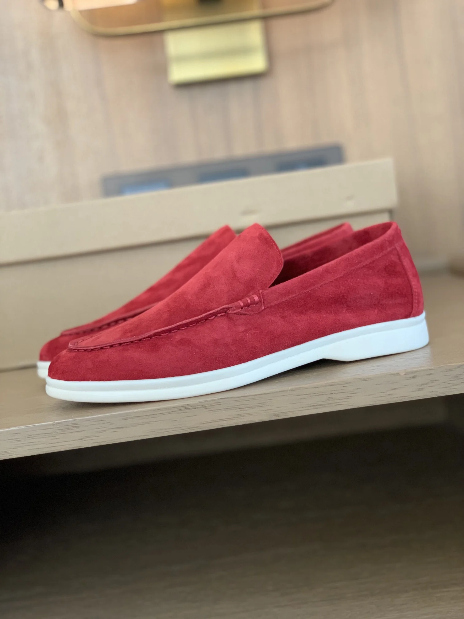 Women Spring 2022 New Flat Designer Casual Shoes Ladies Round Toe Suede Loafers Summer Fashion Walking Brand Runway Comfort Shoe