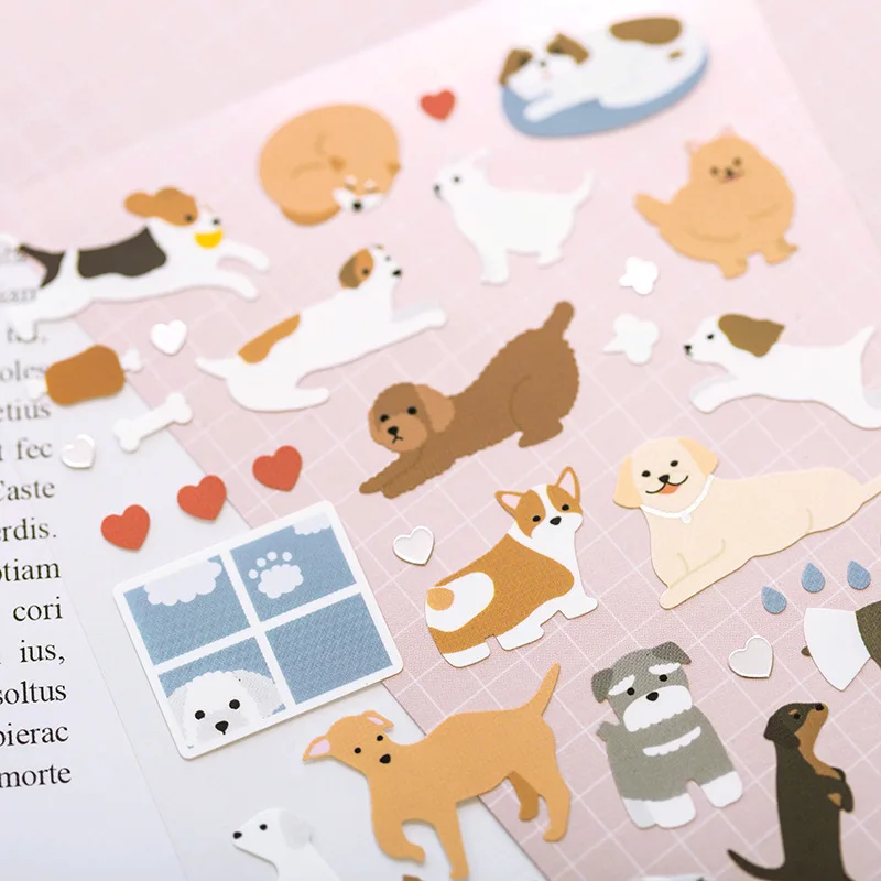 

Стикер Суателье cute cartoon dog