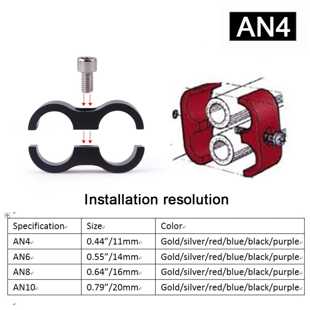 Рисунок 5 - Зажим для сепаратора шланга AN4