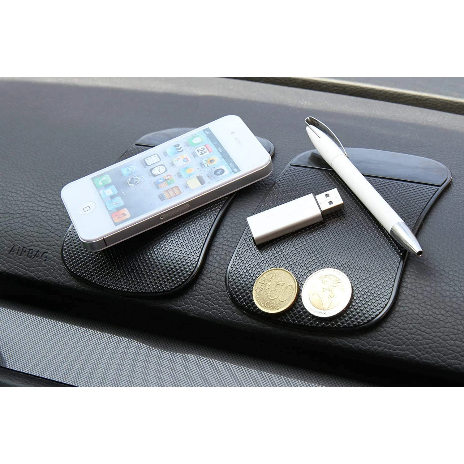 

14*8cm Car Non-slip Mat Auto Silicone Interior Dashboard Phone Anti-slip Storage Pads High Viscosity Car Perfume Holder Storage