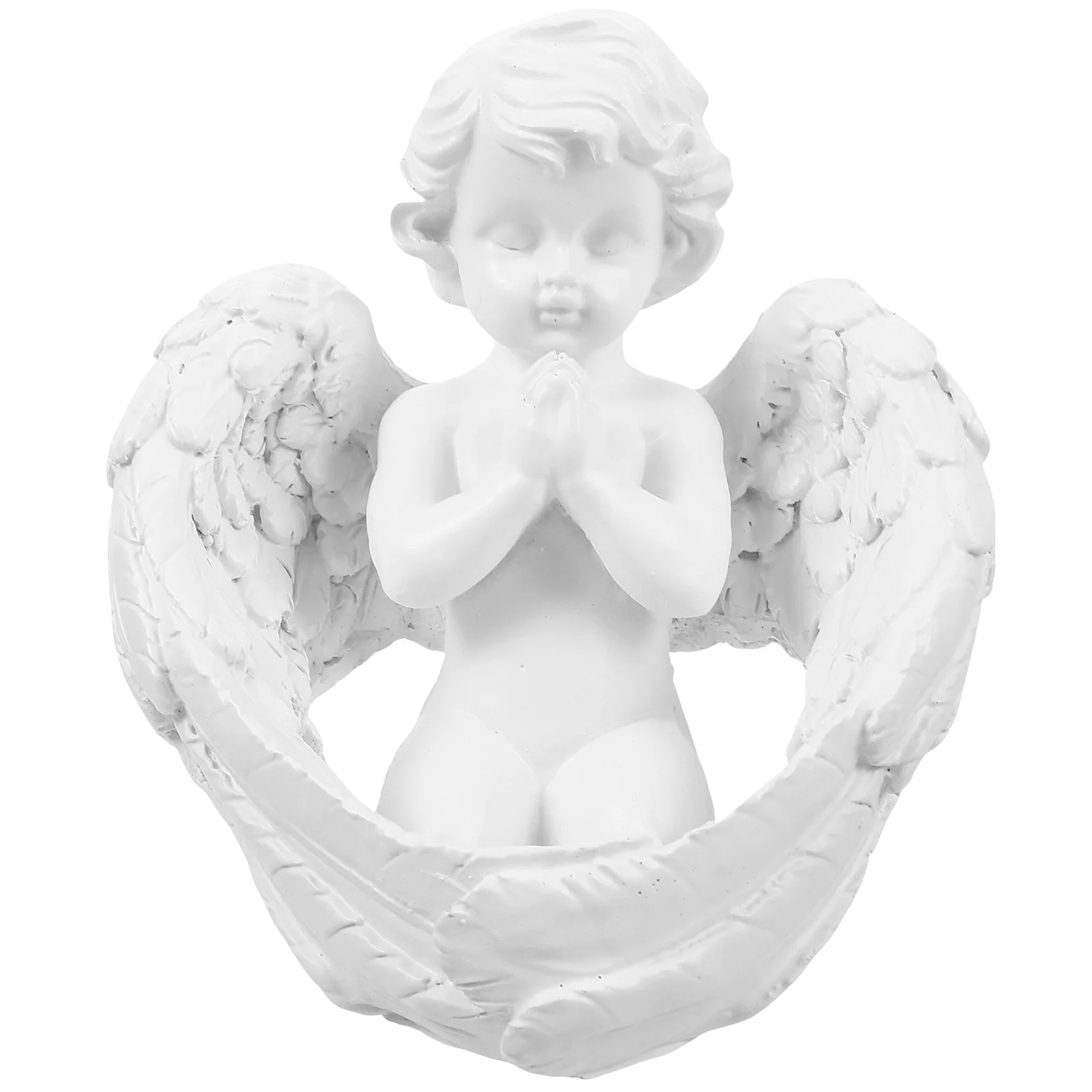 

Angel Wings Candlestick Decorative Stand Tea Light Holders Stands Desktop Ornament Tealight Table Resin Decorations Sticks