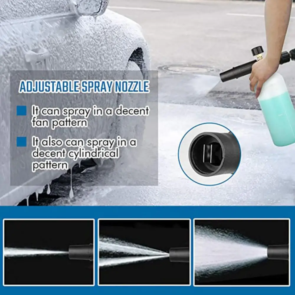 

Car Foam Wash Snow Foam Lance Foam Nozzle Foam Cannon Foam Generator For Daewoo Hammer Karcher Huter Makita High Pressure Washer