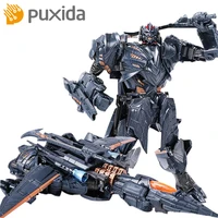 puxida aoyi transformation plane robot toy anime action figure movie toys cool children gifts alloy version with gun weapon