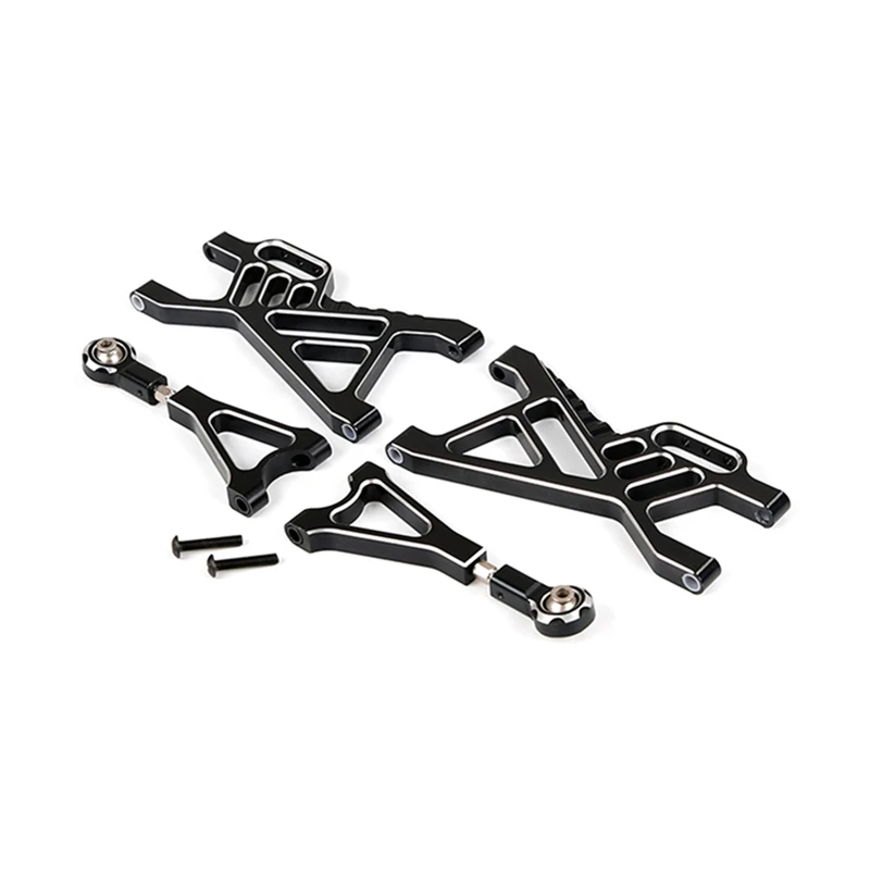 

1Set Alloy CNC Rear Suspension Arm Kit For 1/5 HPI ROFUN BAHA ROVAN KM BAJA 5B 5T 5SC Black