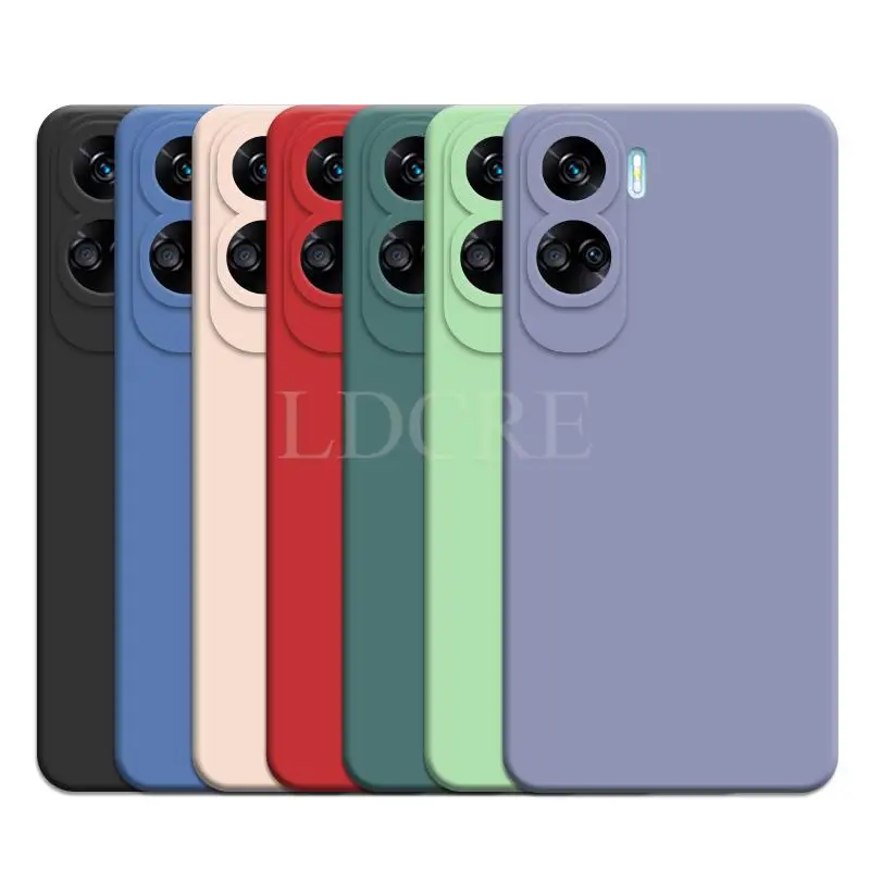 Per Honor 90 Lite Custodia In Silicone Liquido Coque Cover Per Honor 90 Lite Cover Custodia Protettiva In Gomma Tpu Honor 90 Lite Cover