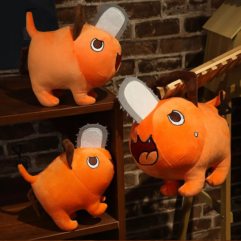 

Cute 1pc 25/40cm Creative Chainsaw Man Dolls Plush Toy Cartoon Pochita Orange Dog Pillow Stuffed Soft Toy for Kids Birthday Gift
