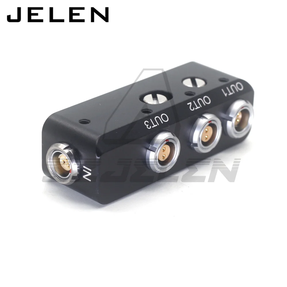 

RS 3pin мама до 2x0B 2pin + RS 3 pin мама для Sony venice RS 3pin 24V распределитель