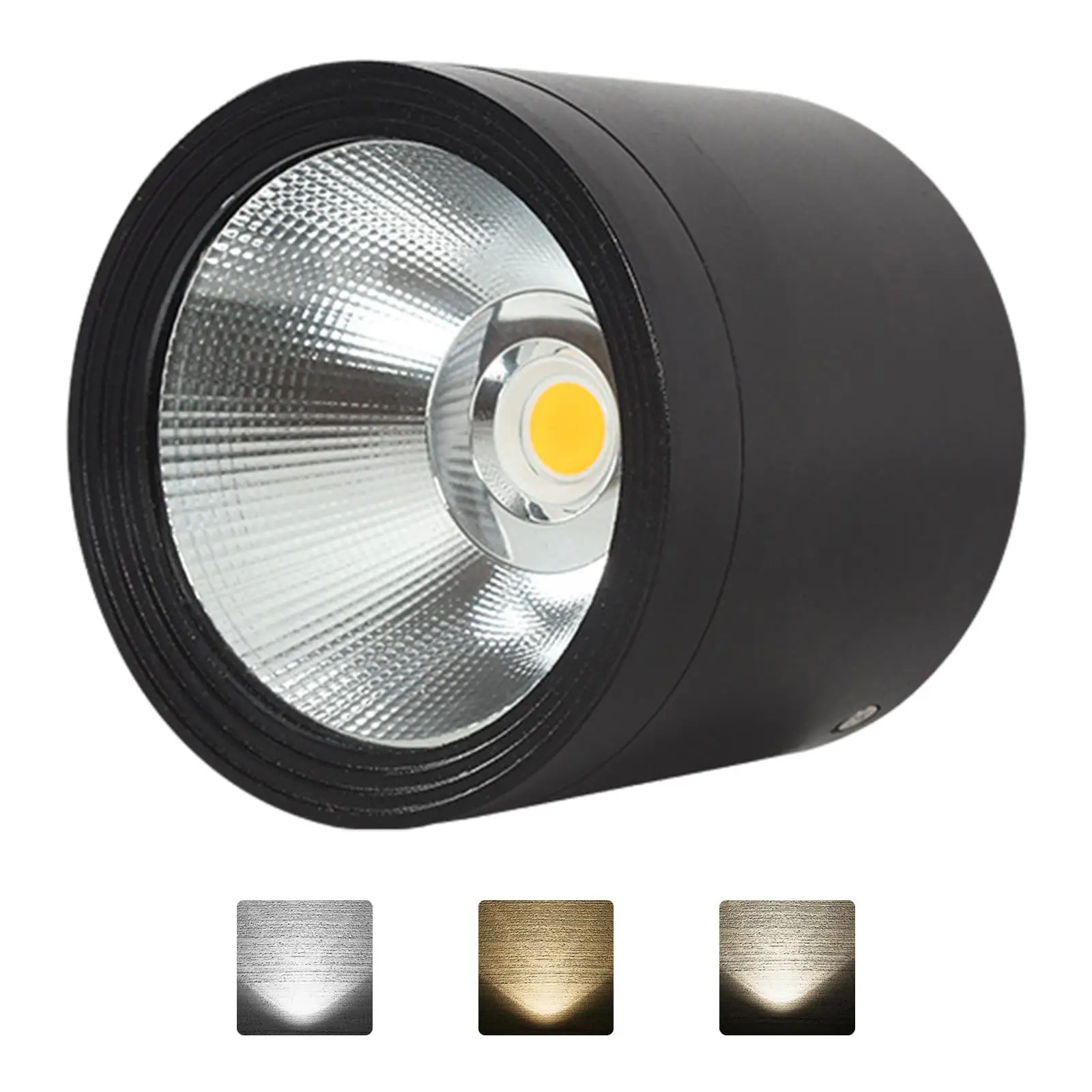 

Spotlights Anti Glare Sturdy Nordic Aluminum Ceiling Down Light for Bedroom Under Eave