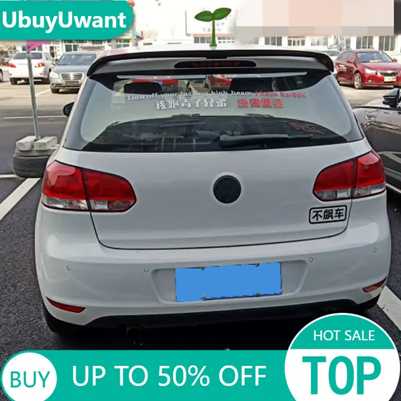 

Спойлер для Volkswagen Golf 6, высококачественный спойлер из АБС-пластика для Volkswagen Golf 6, спойлер 2010-2013