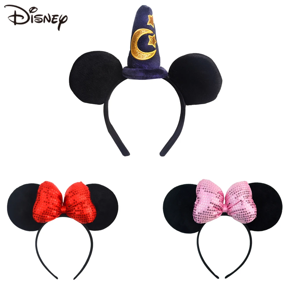 

Повязка на голову с ушками Микки-Мауса