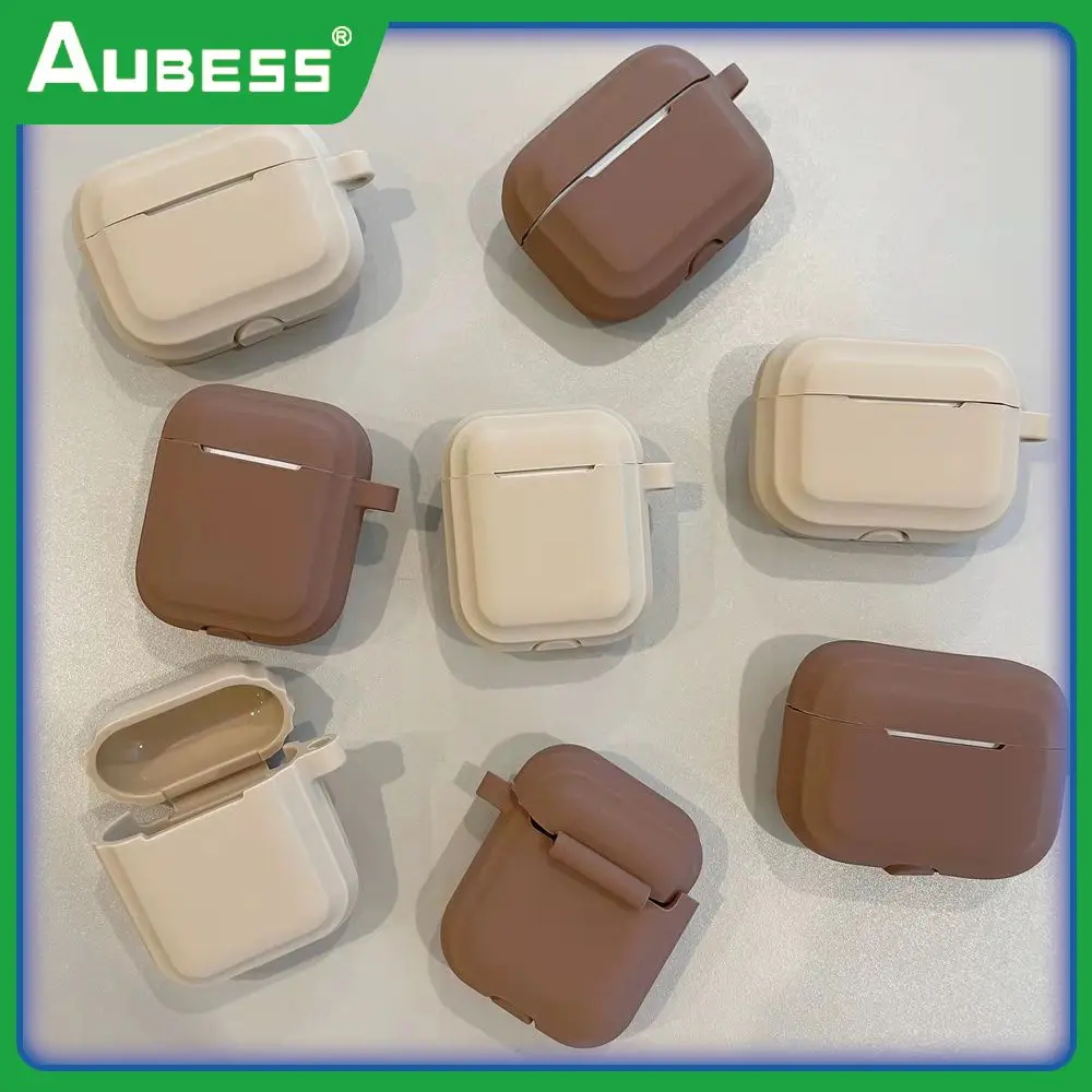 

1 Pcs For Airpods Series Protective Case Drop-proof Headphone Protector Convenient Stable Earphone Protective Sleeve Silicone