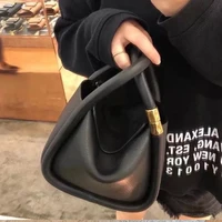 thai niche brand boyy vintage fashion trend wonton bag litchi grain soft leather womens single shoulder square handbag