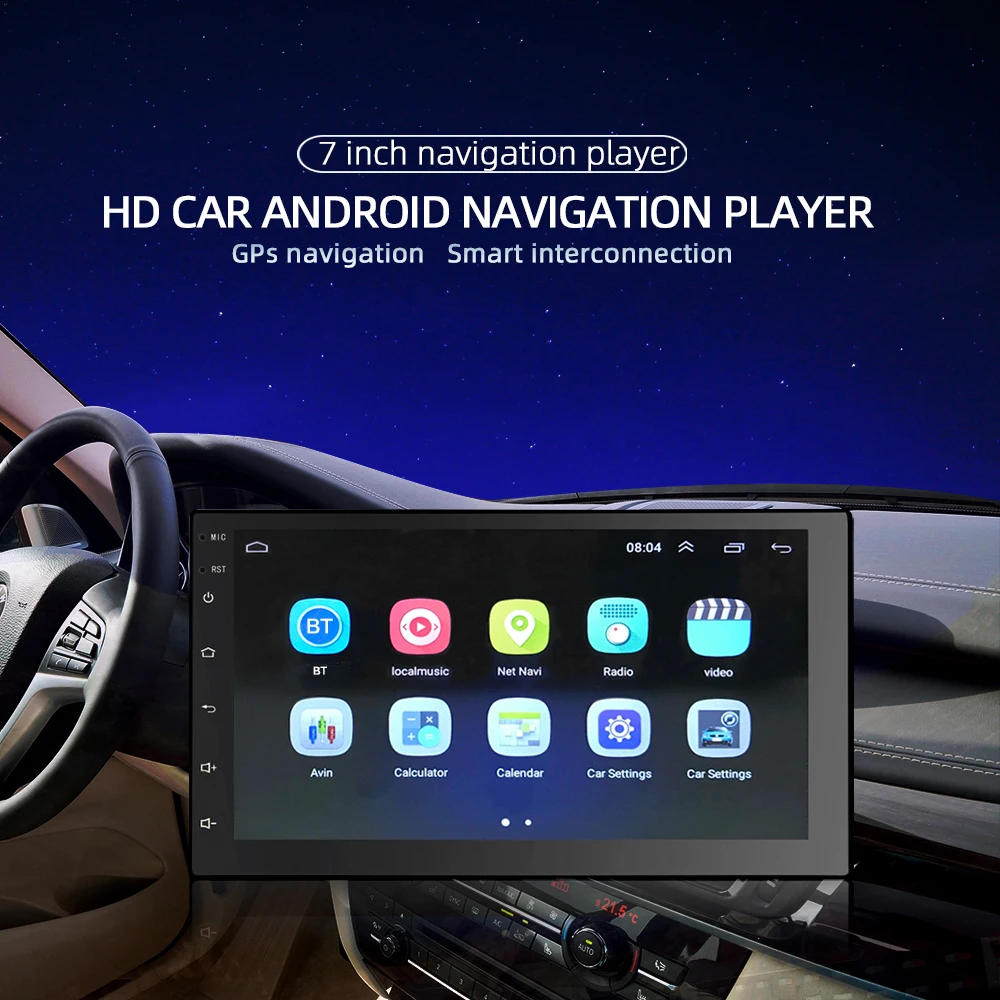 

High Quality Car GPS MP5 Player Brand New High Repurchase 2 Din 7 Inch
