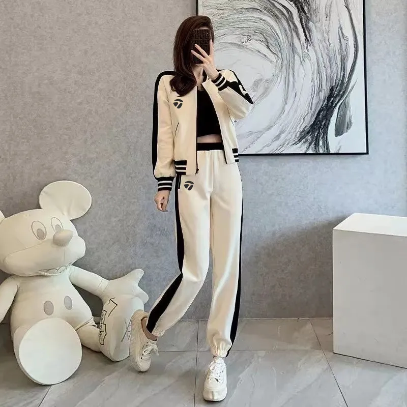 

2023 костюмы для гольфа, женская одежда для гольфа, новинка, роскошная брендовая куртка для гольфа South Scape, повседневные брюки, женская одежда для гольфа для тенниса