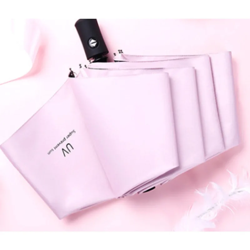 Зонт от солнца складной зонт дождя и женский ручной солнцезащитный козырек