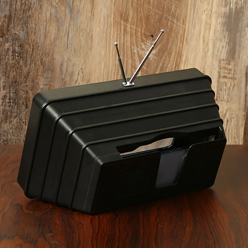 Фото 12-дюймовый держатель лупы для экрана телефона, защита глаз, ретро ТВ-приставка, HD-видеоусилитель, ТВ-моделирование, стойка для телефона, аксессуар для офисного стола №2