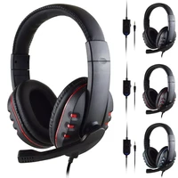 stereo wired gaming headsets headphones with mic for ps4 sony playstation 4 pc