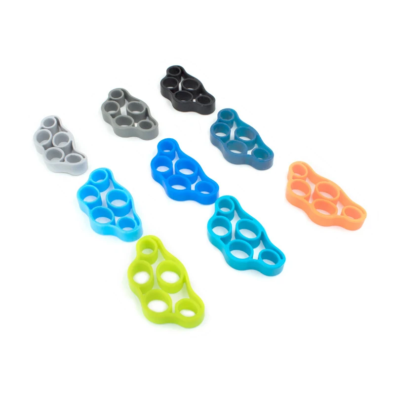 

1PC Finger Hand Grip 3KG-5KG Silicone Strength Training Ring Expander Workout Fitness Mini Resistance Bands For Child Adult