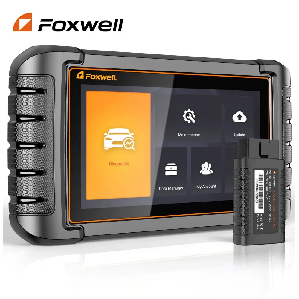 Автомобильный диагностический инструмент FOXWELL NT809BT OBD2 все системы сканирования