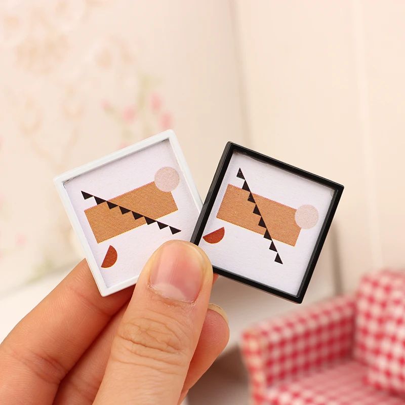 Винтажная картина в масштабе 1:12 Настенная для кукольного домика миниатюрные