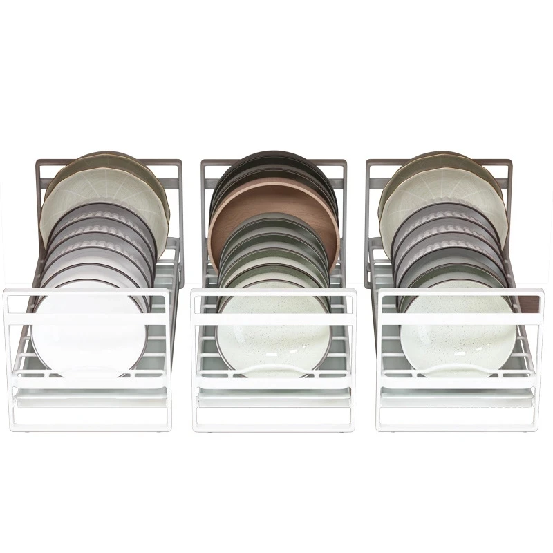 Полка для хранения тарелок и мисок полка посуды шкаф небольшой встроенная