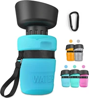 foldable pet water bottle for dogs leak proof dog water dispenser lightweight convenient for outdoor gourde pour chien