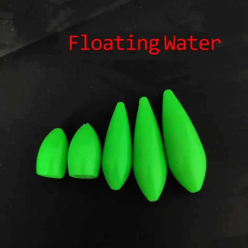 100pcs Universal Throwing Aid with Pin Snap Pitcher Carp Fishing Hook Accessory Goods Counterweight Sinkend Floating Float Pesca