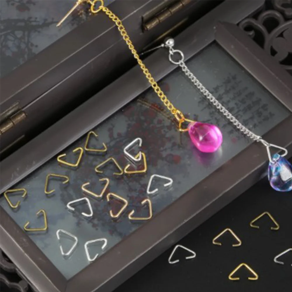 100 Шт. Металлические Железные Треугольные Застежки-крючки Для Изготовления