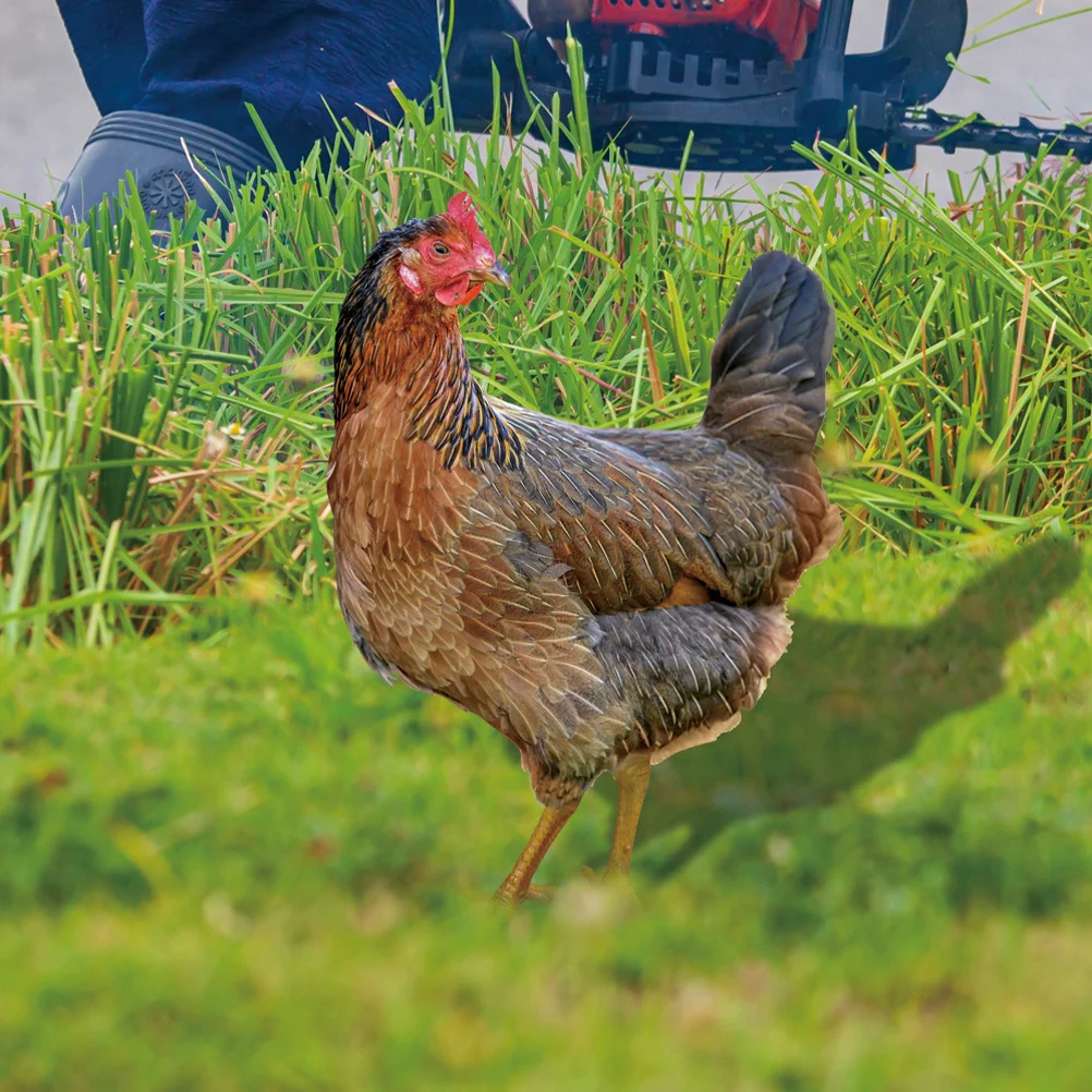 

2Pcs Lawn Chicken Stake Simulation Chicken Yards Sign Hen Sign Small Chick Stake