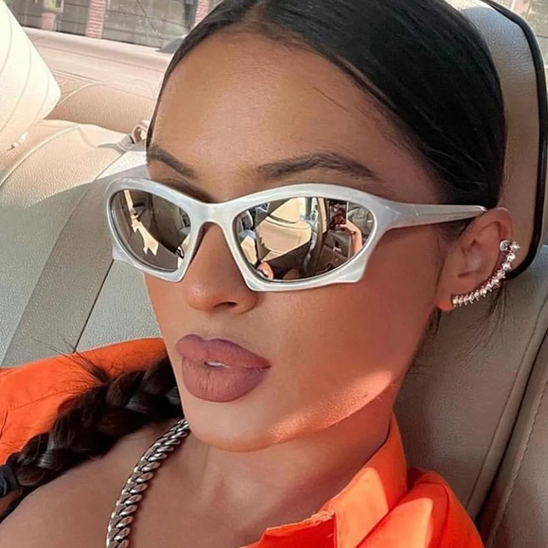 

Очки солнцезащитные женские квадратные в стиле «хип-хоп»