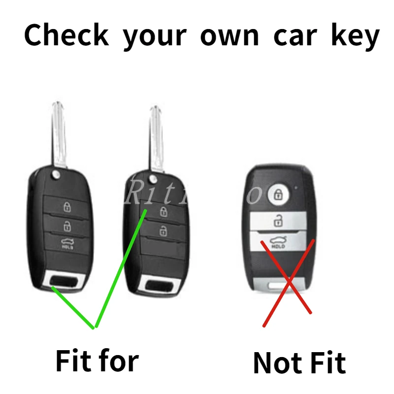 Высококачественный чехол для автомобильного ключа из ТПУ Kia Rio 3 K2 Ceed Cerato K3 Sportage 4