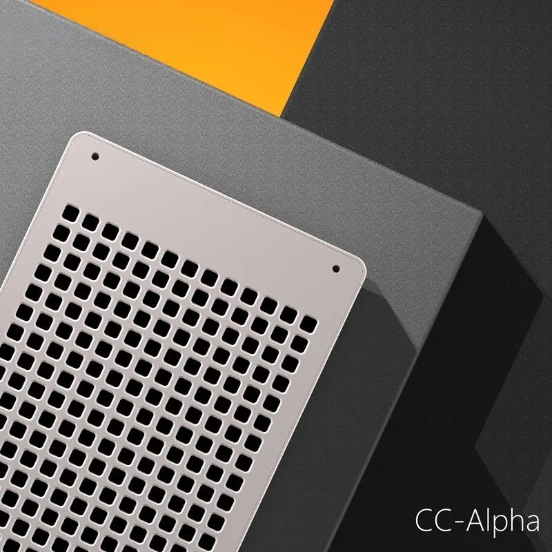 Фото Компактный шедевр – Корпус CC-Alpha 8.5L ITX – Алюминий T6061, твердоанодированный, для блока питания SFX, для видеокарты 48 мм, обработка на ЧПУ №3