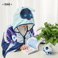 abyss mage series ice abyss mage hooded air conditioning blanket plush comfort genshin