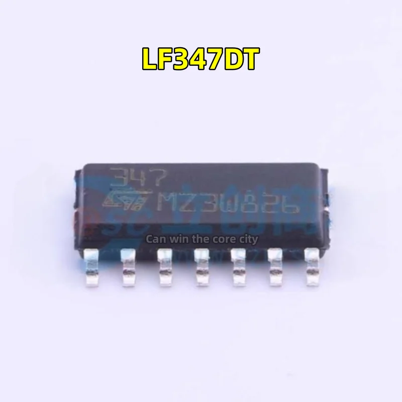 10 шт. Оригинал LF347DT LF347D трафаретная печать 347 SOP14 четырехсторонний Рабочий Усилитель пятна может быть непосредственно запатентована