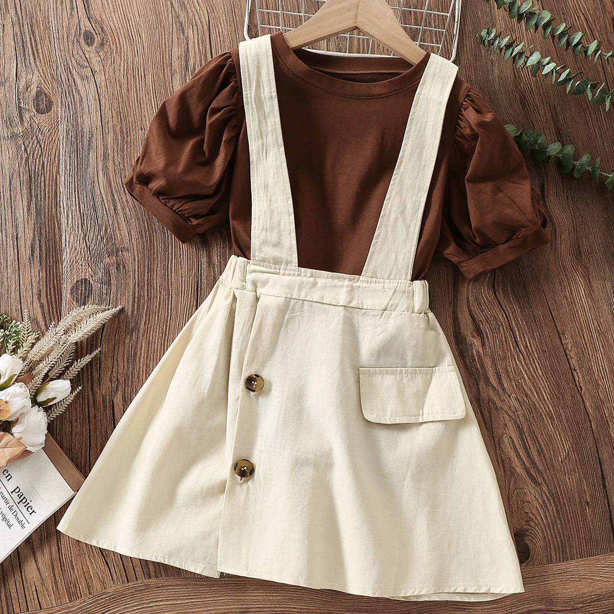 

Summer Girls Outfits Sets for Kids School Clothes Baby Shirts & Skirt Suits Cotton Teenagers Children Costumes 4 6 8 10 12 Years