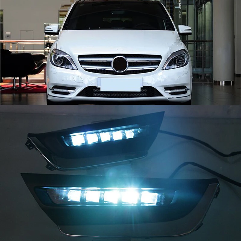 

Светодиодный ные дневные ходовые огни DRL, трехцветные ходовые огни для вождения, белые + желтые Противотуманные фары с указателем поворота для honda crv 2017-2018, автозапчасти