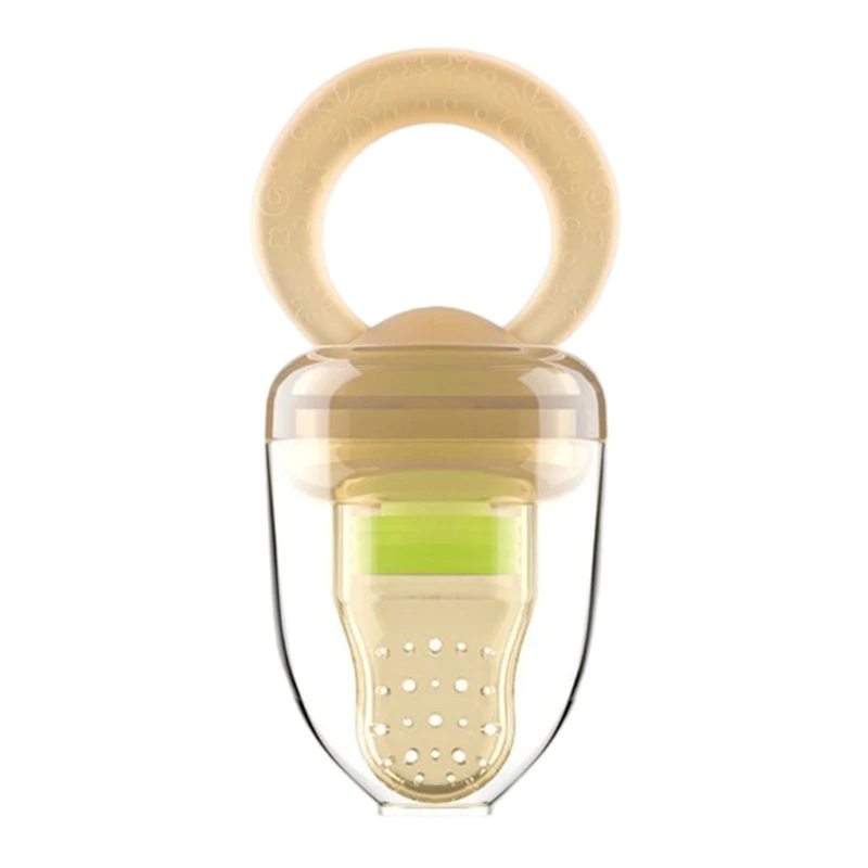 

Baby Fruit Food Feeder Pacifier Silicone Feeder & Teether for Infant Safely Self Feeding,BPA Free Teething Relief Toy