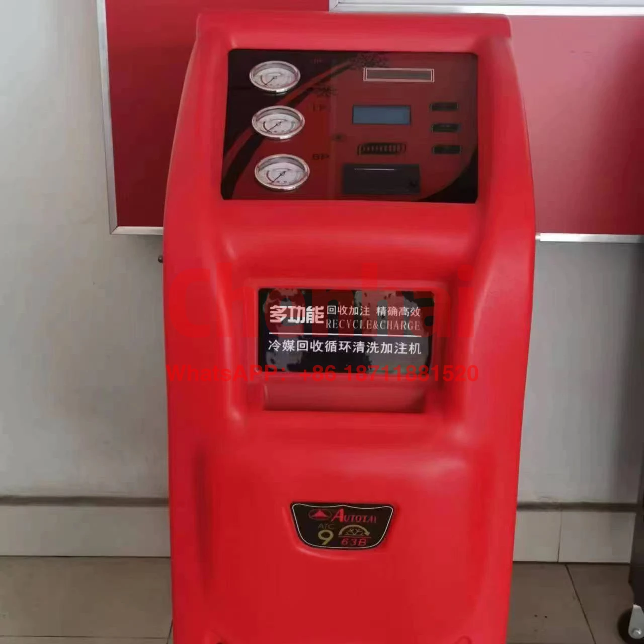 Полностью автоматическая машина для восстановления и наполнения хладагента