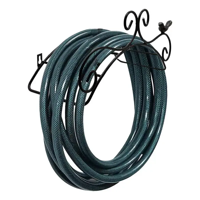 

Garden Hose Storage Organizer Cute Bird Metal Water Hose Hanger Heavy Duty Garden Hoses Storage Organizer Rack For Outside Patio