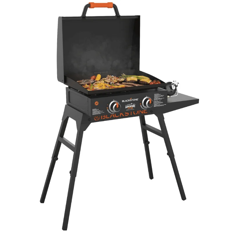 

Blackstone Adventure Ready 22" Griddle with Stand and Adapter Hose Bbq Grill Camping Equipment