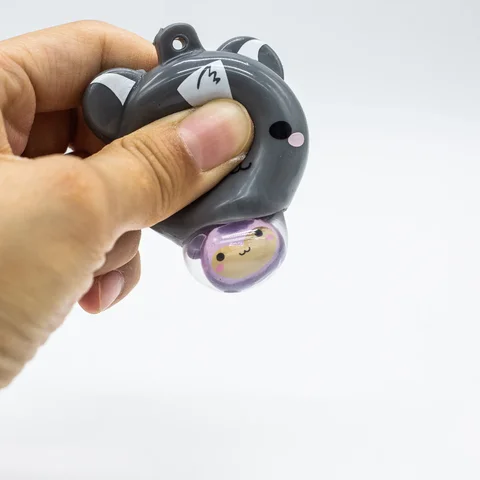 Мягкие игрушки-капсулы Moj Gashapon, игрушки для снятия стресса, подвески в виде милых животных, детские подарки на день рождения