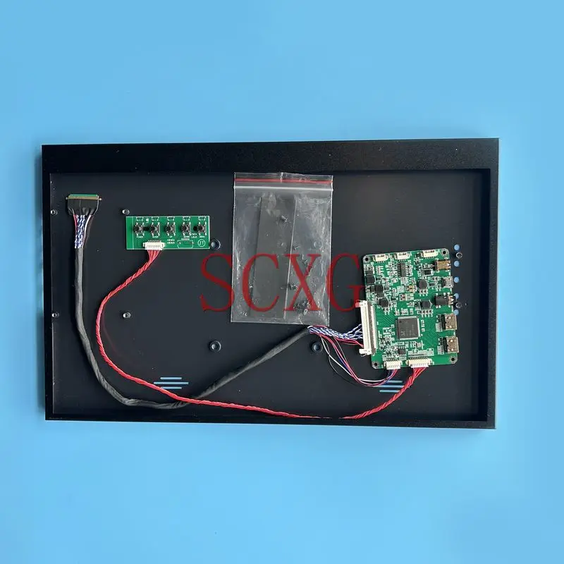 

Для LP140WH4 LVDS 40 Pin Micro USB портативный Refit Display DIY Kit 2 Mini-HDMI контроллер платы драйвера + металлическая Φ 1366*768 14"