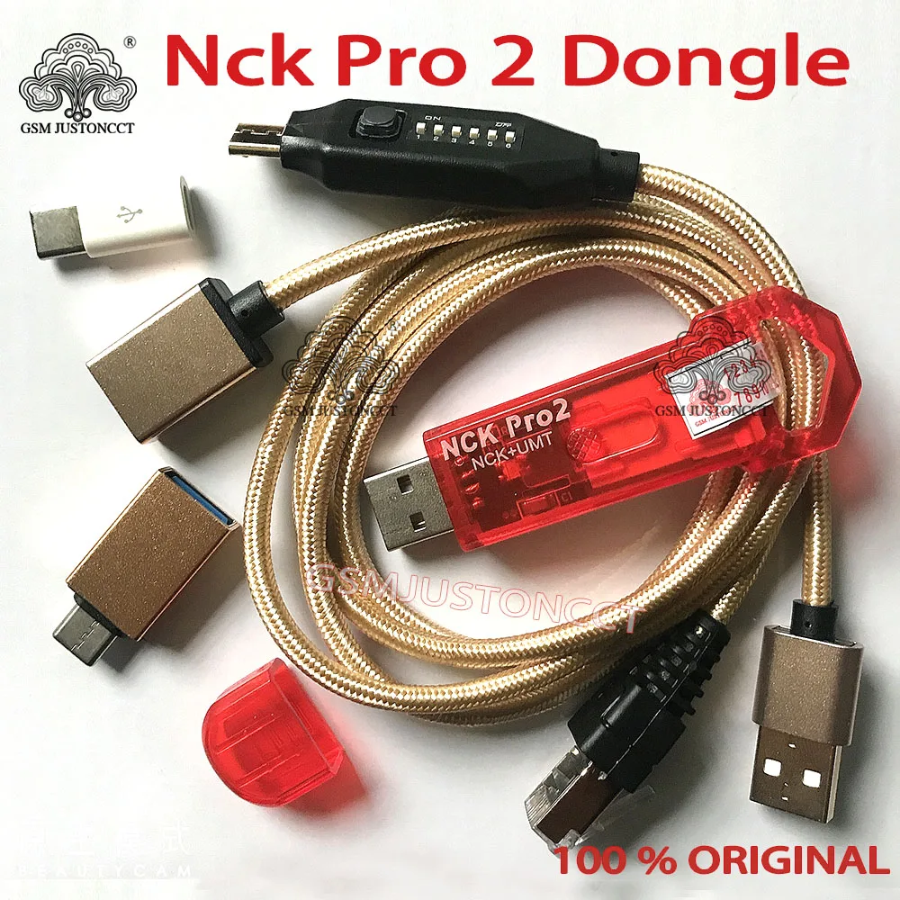 

News NCK Pro 2 Dongle ( NCK DONGLE+ UMT DONGLE 2 in 1 ) nck dongle + umt dongle + UMF ALL Boot cable