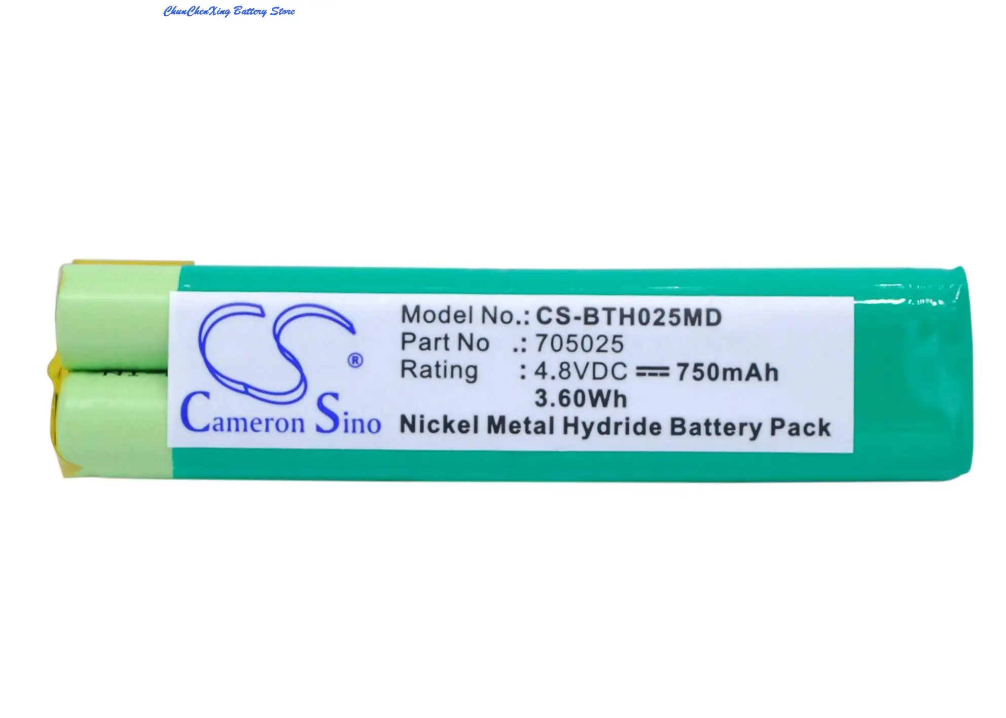 

Cameron Sino 750mAh Medical Battery for BrandTech AutoRep E, HandyStep, Repeating Pipettor,Dispenser,For MettlerToledo AutoRep E