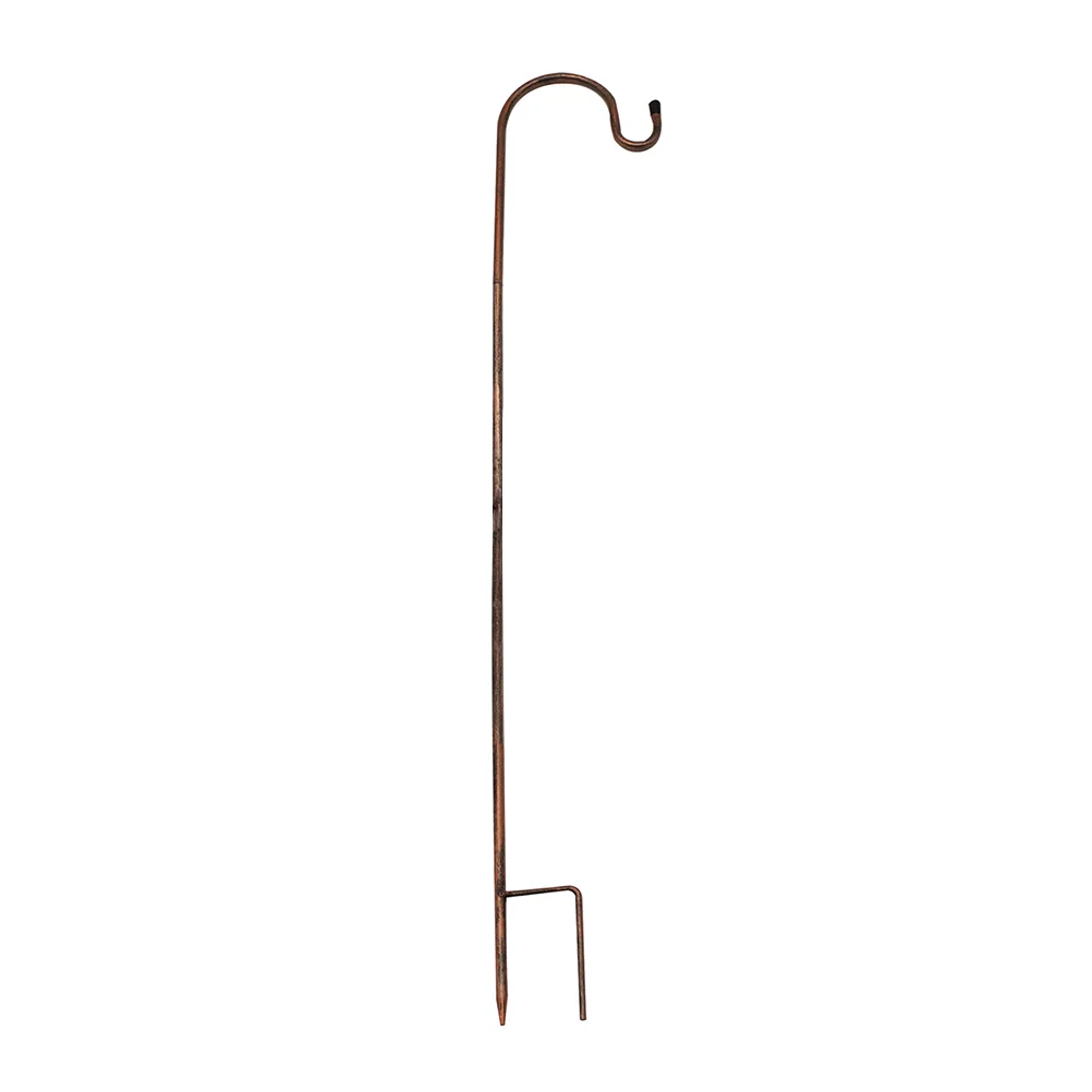 

Shepherd Hook For Flower Basket Bird Feeder Adjustable Height Outdoor Decoration