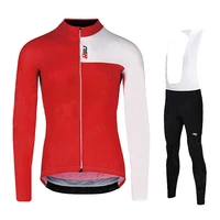 2022 nsr korea spring autumn quick dry cycling clothing with 19d gel pad cycling tights cycling jersey set downhill bike uniform