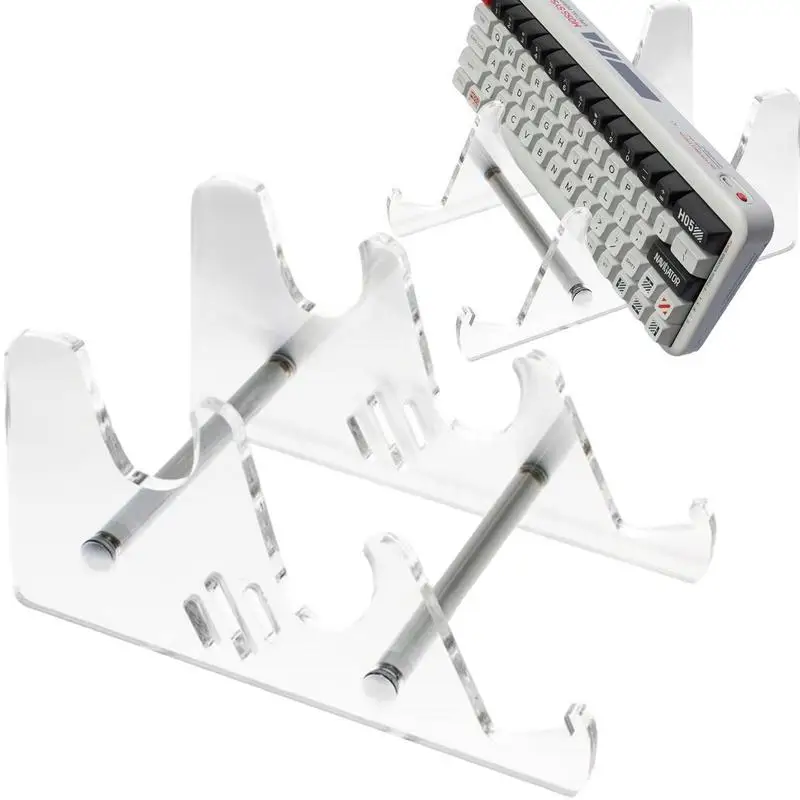 

Подставка для клавиатуры, акриловый держатель для клавиатуры, экономия места, прочный держатель для клавиатуры