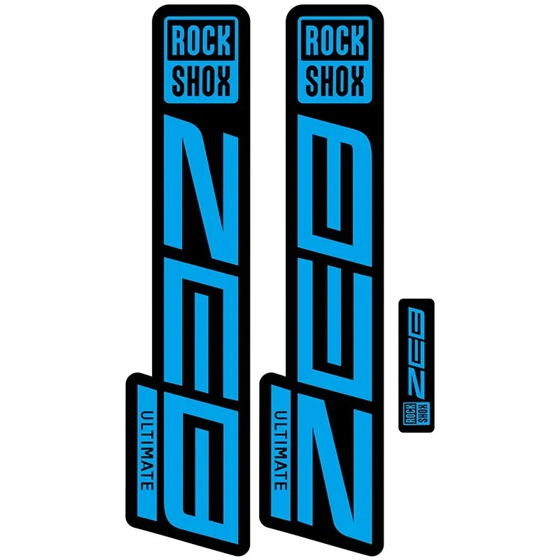 Наклейка ZEB ULTIMATE Rockshox для горного велосипеда наклейки на переднюю вилку